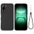 Силіконовий (TPU) чохол Deexe Silicone Case для Infinix Hot 70 - Black: фото 1 з 9