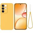 Силиконовый (TPU) чехол Deexe Silicone Case для Realme C85 Pro - Yellow (403903Y)