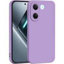 Силиконовый (TPU) чехол Deexe Silicone Case для Xiaomi Poco X8 Pro - Purple: фото 1 из 5