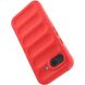 Силіконовий (TPU) чохол Deexe Terra Case для Google Pixel 10a - Red (407320R). Фото 2 з 6