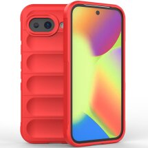 Силиконовый (TPU) чехол Deexe Terra Case для Google Pixel 10a - Red: фото 1 из 6