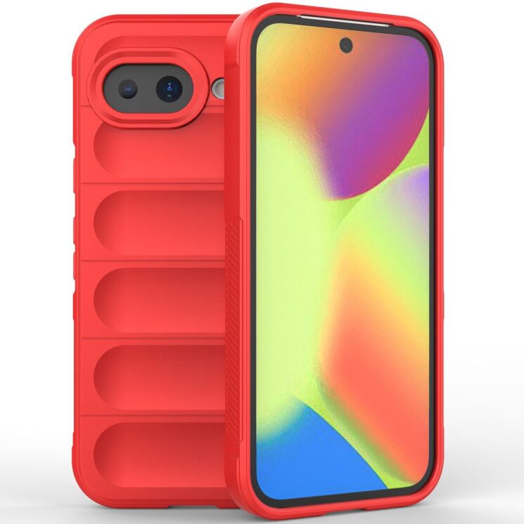 Силіконовий (TPU) чохол Deexe Terra Case для Google Pixel 10a - Red: фото 1 з 6