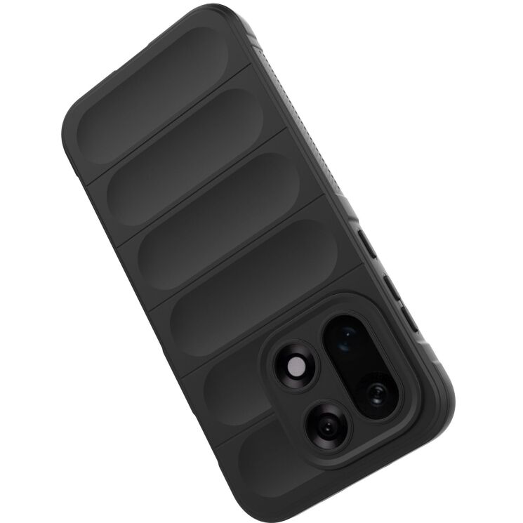 Силиконовый (TPU) чехол Deexe Terra Case для OnePlus 15 - Black: фото 2 из 6