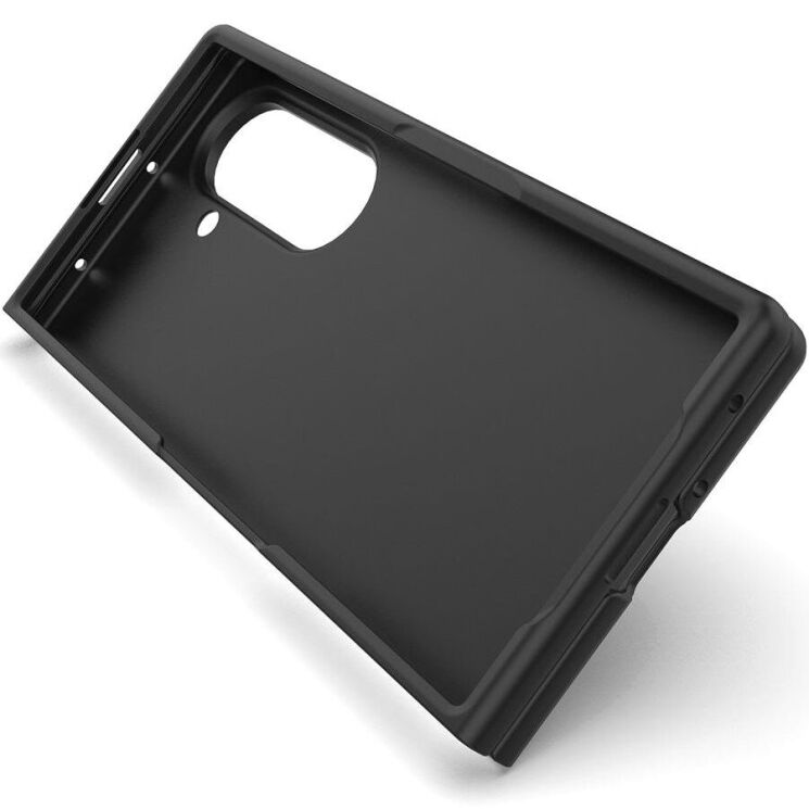 Силиконовый (TPU) чехол Deexe Terra Case (FF) для Samsung Galaxy Fold 8 Ultra - Black: фото 3 из 9