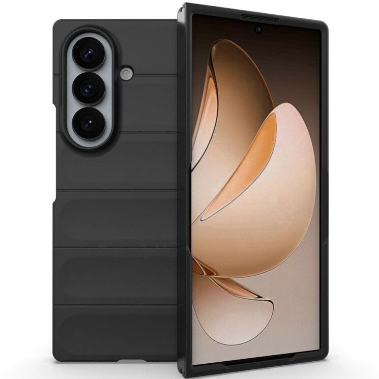 Силиконовый (TPU) чехол Deexe Terra Case (FF) для Samsung Galaxy Fold 8 Ultra - Black: фото 4 из 9