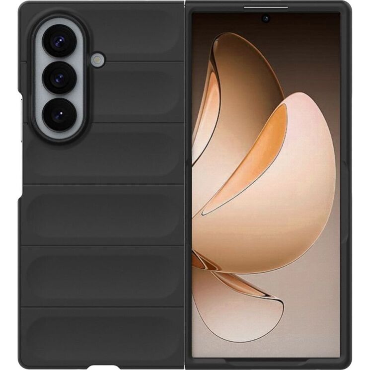 Силиконовый (TPU) чехол Deexe Terra Case (FF) для Samsung Galaxy Fold 8 Ultra - Black: фото 6 из 9