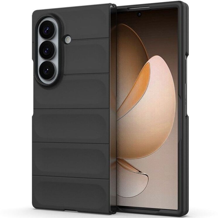 Силиконовый (TPU) чехол Deexe Terra Case (FF) для Samsung Galaxy Fold 8 Ultra - Black: фото 5 из 9