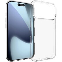 Силіконовий (TPU) чохол Deexe UltraThin для iPhone 18 Pro / 17 Pro - Transparent: фото 1 з 5
