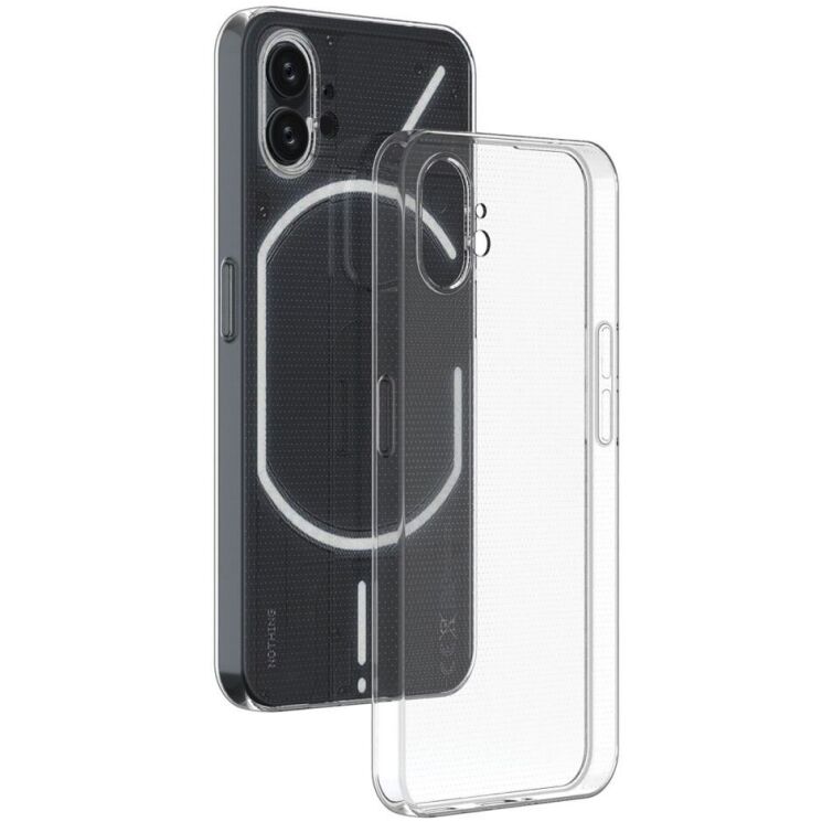 Силиконовый (TPU) чехол Deexe UltraThin для Nothing Phone (1) - Transparent: фото 3 из 6