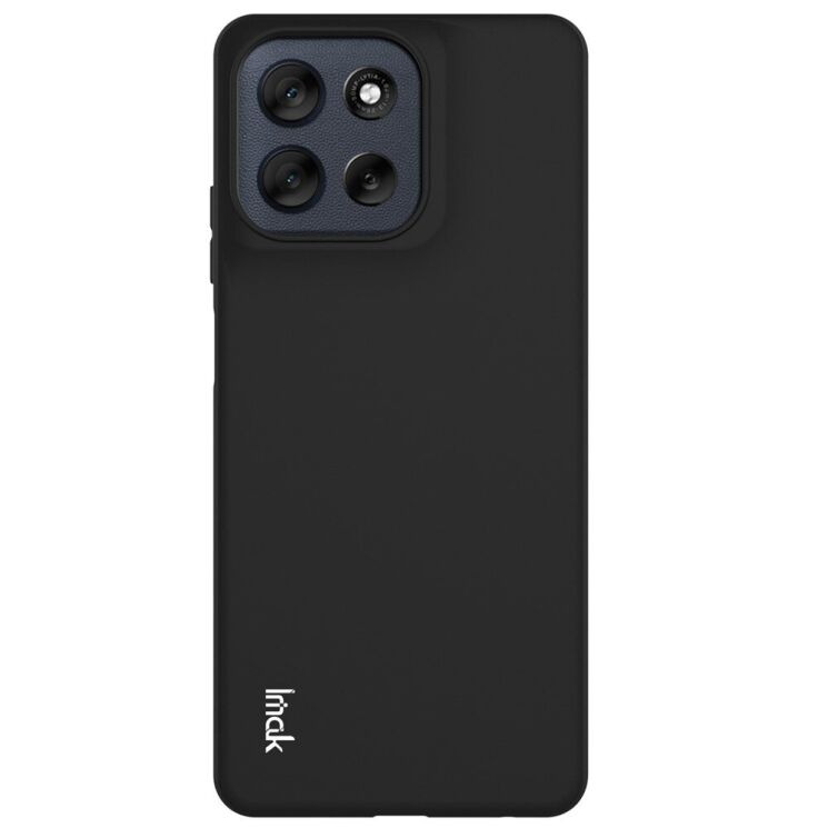 Силіконовий (TPU) чохол IMAK UC-3 Series для Motorola Moto G56 - Black: фото 2 з 6