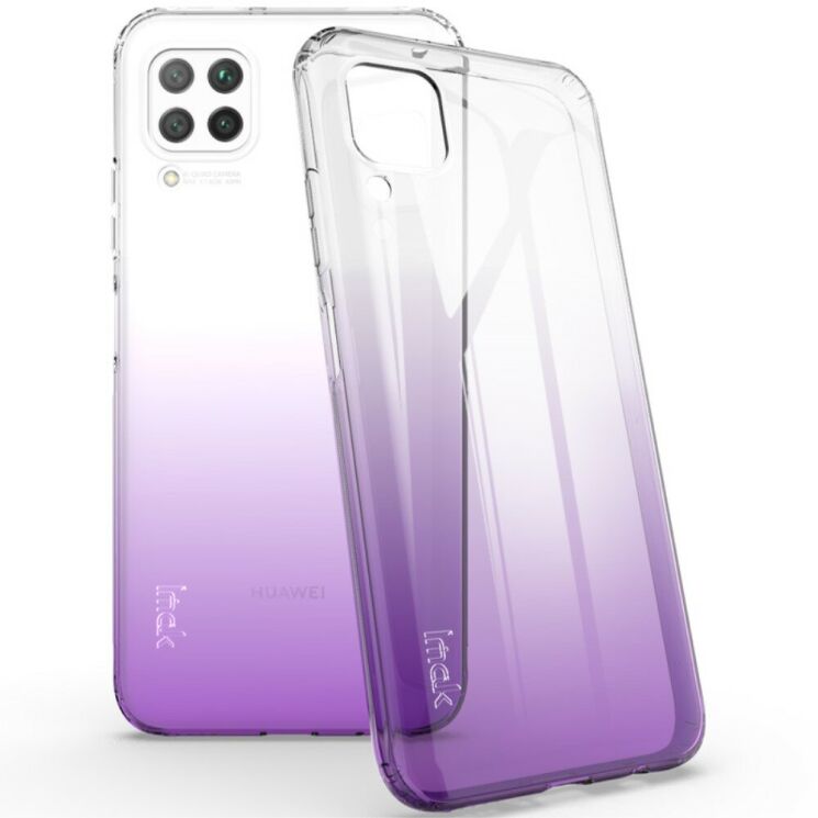 Силіконовий (TPU) чохол IMAK UX-6 Series для Huawei P40 Lite - Purple: фото 1 з 14