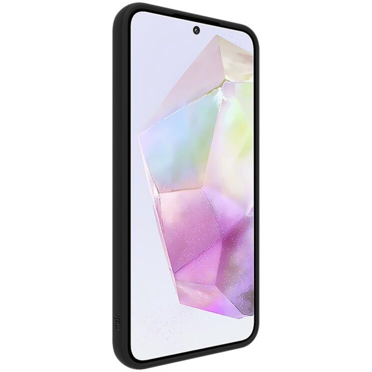 Силиконовый (TPU) чехол IMAK UX-9A Series для Samsung Galaxy A56 (A566) - Black: фото 3 из 10