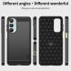 Силіконовий (TPU) чохол MOFI Carbon Fiber для Samsung Galaxy A16 (A165) - Black (365206B). Фото 9 з 10
