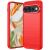 Силиконовый (TPU) чехол UniCase Carbon для Google Pixel 11 / 11 Pro - Red: фото 1 из 9