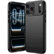 Силиконовый (TPU) чехол UniCase Carbon для iPhone 18 Pro - Black (423651B)