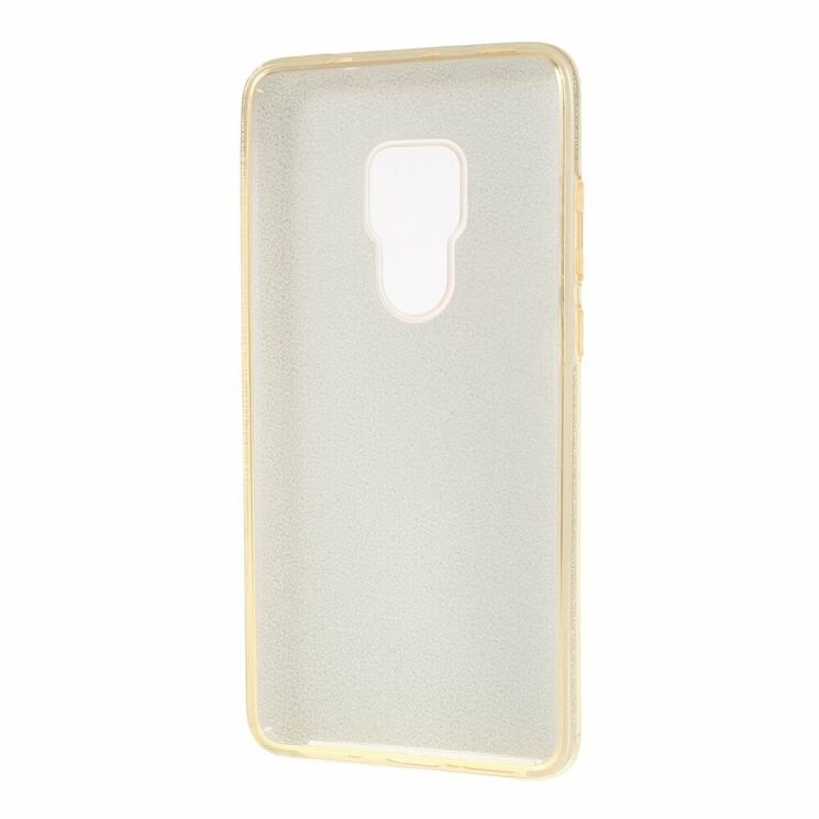 Силиконовый (TPU) чехол UniCase Glitter Cover для Huawei Mate 20 - Gold: фото 4 из 5