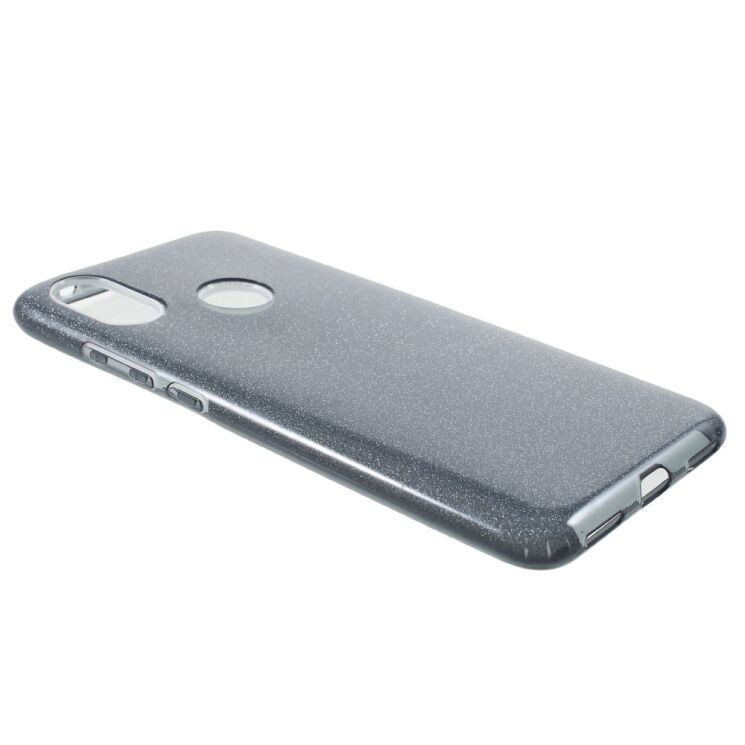 Силиконовый (TPU) чехол UniCase Glitter Cover для Xiaomi Mi 6X / Mi A2 - Grey: фото 3 из 6