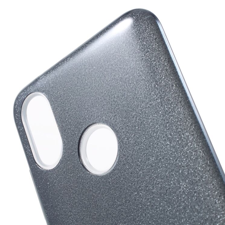 Силиконовый (TPU) чехол UniCase Glitter Cover для Xiaomi Mi 6X / Mi A2 - Grey: фото 5 из 6