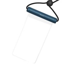 Влагозащитный чехол Baseus Cylinder Slide Cover - Blue: фото 1 из 20