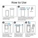 Влагозащитный чехол Reframe Floating Case - Light Blue (981844TT). Фото 9 из 10