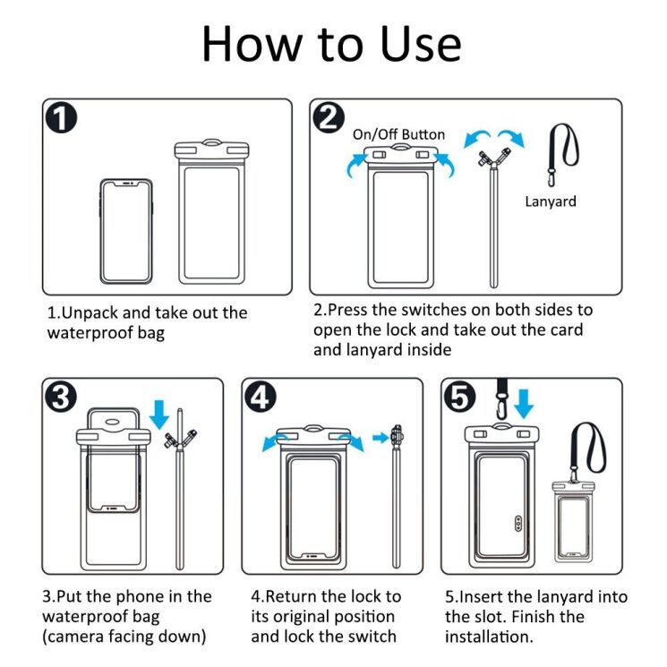 Влагозащитный чехол Reframe Floating Case - Light Blue: фото 9 из 10