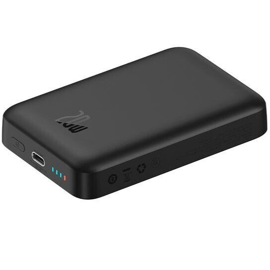 Внешний аккумулятор Baseus Magnetic Mini 20W (10000 mAh) PPCX070001 - Black: фото 6 из 23