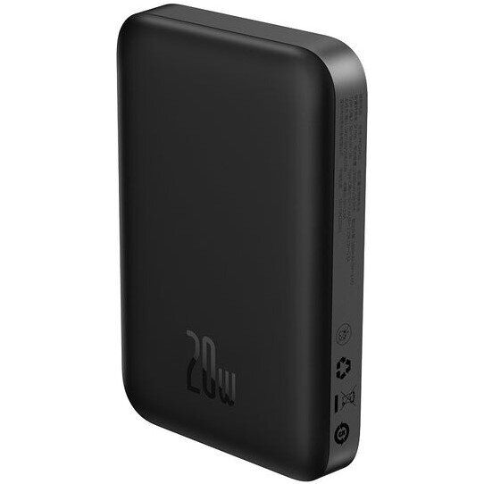 Внешний аккумулятор Baseus Magnetic Mini 20W (10000 mAh) PPCX070001 - Black: фото 3 из 23