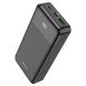 Внешний аккумулятор Hoco J102A Cool figure PD20W+QC3.0 (20000mAh) - Black (995391B). Фото 1 из 6