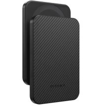 Зовнішній акумулятор Pitaka Aramid Fiber Magnetic Qi2 20W (10000mAh) PBQ2501 - Black / Grey (Twill): фото 1 з 8