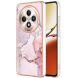 Захисний чохол Deexe Marble Case для OPPO Reno 12 F/FS - Rose Gold (360131RG). Фото 1 из 6