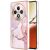 Захисний чохол Deexe Marble Case для OPPO Reno 12 F/FS - Rose Gold: фото 1 из 6