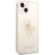 Захисний чохол Guess Glitter Script Big для Apple iPhone 14 Plus - Gold (306739F). Фото 3 з 6