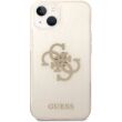 Захисний чохол Guess Glitter Script Big для Apple iPhone 14 Plus - Gold (306739F)