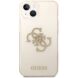 Захисний чохол Guess Glitter Script Big для Apple iPhone 14 Plus - Gold (306739F). Фото 1 з 6