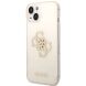Захисний чохол Guess Glitter Script Big для Apple iPhone 14 Plus - Gold (306739F). Фото 2 з 6