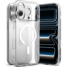 Защитный чехол Ringke Fusion Magnetic для iPhone 18 Pro (8800380462601) - Matte Clear: фото 1 из 21