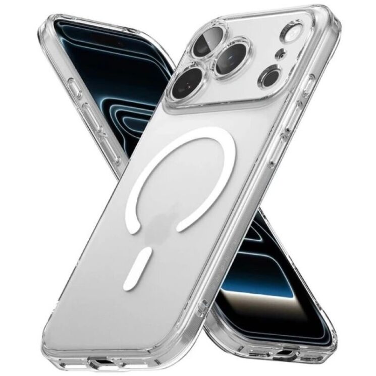 Защитный чехол Ringke Fusion Magnetic для iPhone 18 Pro (8800380462601) - Matte Clear: фото 4 из 21