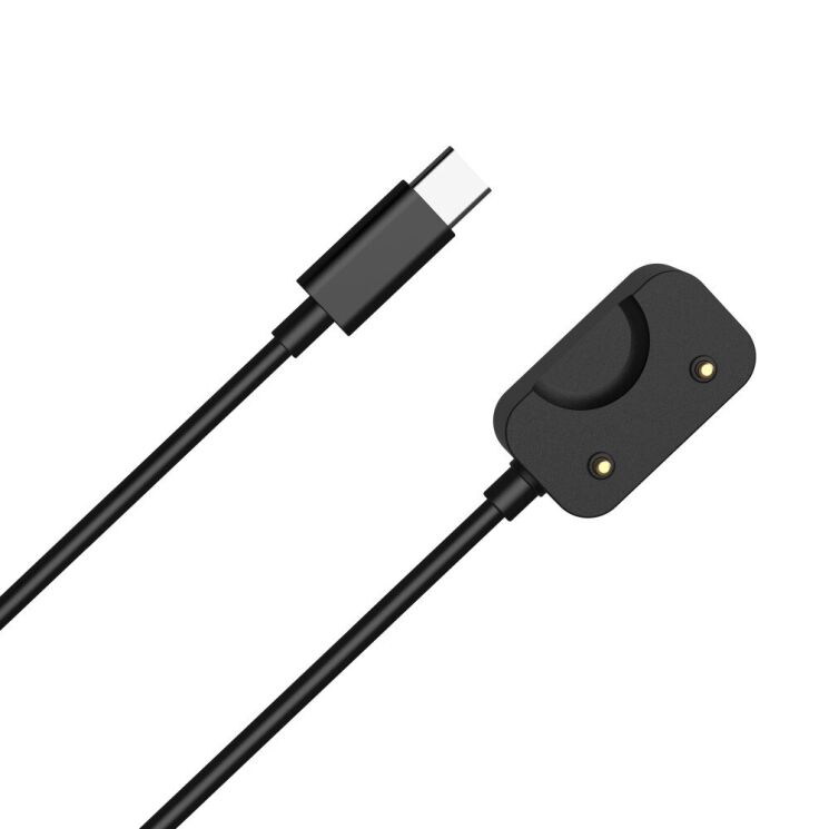 Зарядний пристрій Deexe Charging Cable Type-C (100см) для Samsung Galaxy Fit 3 - Black: фото 3 з 4