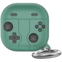Захисний чохол AHASTYLE LC13 Gaming Design для Samsung Galaxy Buds Live / Buds Pro / Buds 2 / Buds 2 Pro / Buds FE - Midnight Green: фото 1 з 8