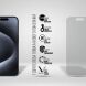 Защитная пленка на экран ArmorStandart Matte для Apple iPhone 15 Pro (329335). Фото 2 из 5