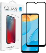 Защитное стекло ACCLAB Full Glue для OPPO A15 / A15s / A16 / A77 / Realme 10 5G: фото 1 из 6