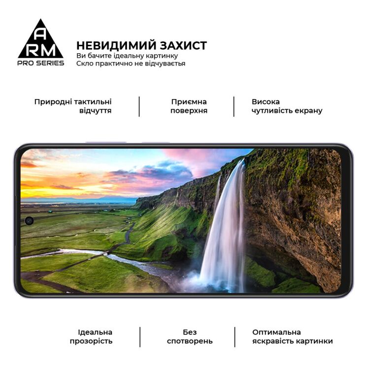 Защитное стекло ArmorStandart Pro 5D для OPPO A3x / A3 / A40m - Black: фото 4 из 7