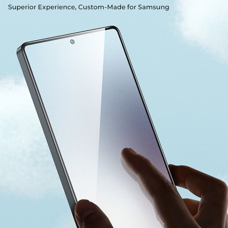 Захисне скло BENKS Full Glue для Samsung Galaxy S25 Ultra (S938) - Black: фото 5 з 11
