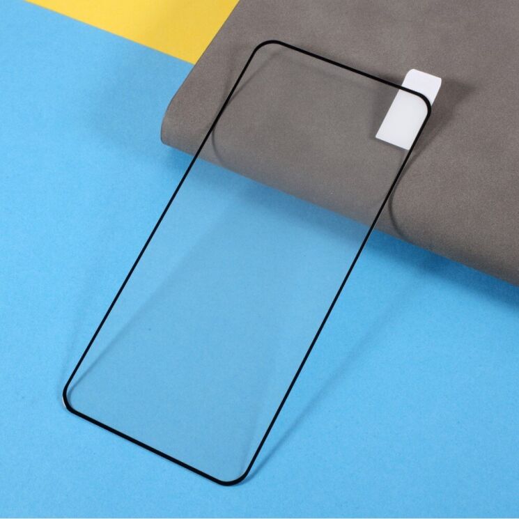 Защитное стекло Deexe Full Glue Coverage для OnePlus 9R - Black: фото 3 из 8