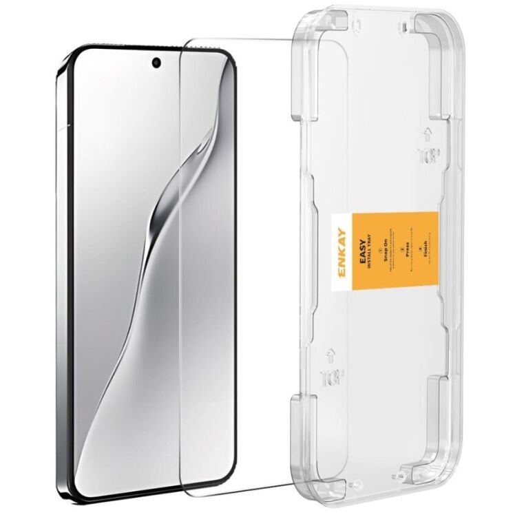 Защитное стекло ENKAY Easy Install Clear Glass для Xiaomi 15: фото 1 из 9