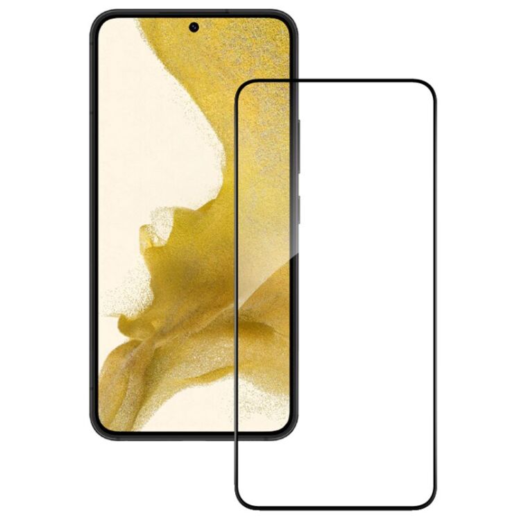 Защитное стекло Global Full Glue для Samsung Galaxy S22 (S901) - Black: фото 2 из 4