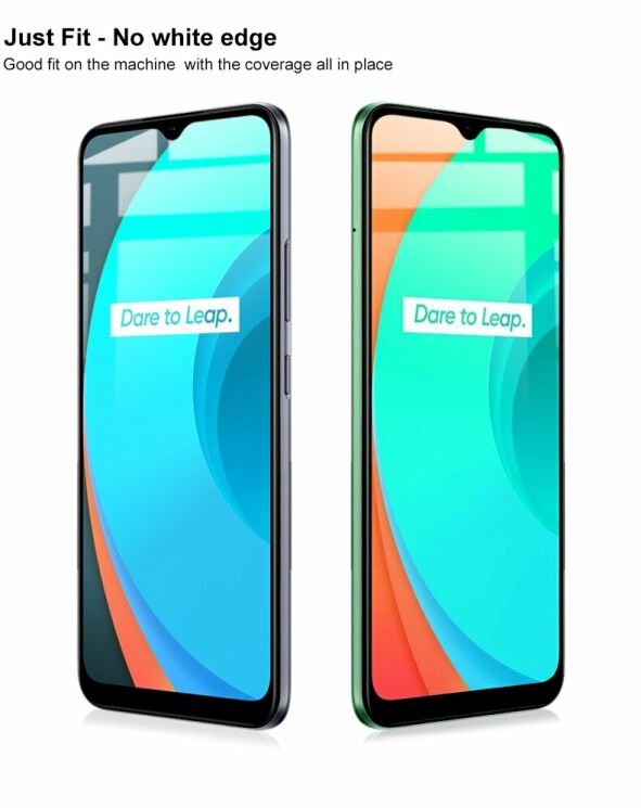 Защитное стекло IMAK 5D Pro+ Full Glue для Realme C11 / C15 - Black: фото 5 из 13