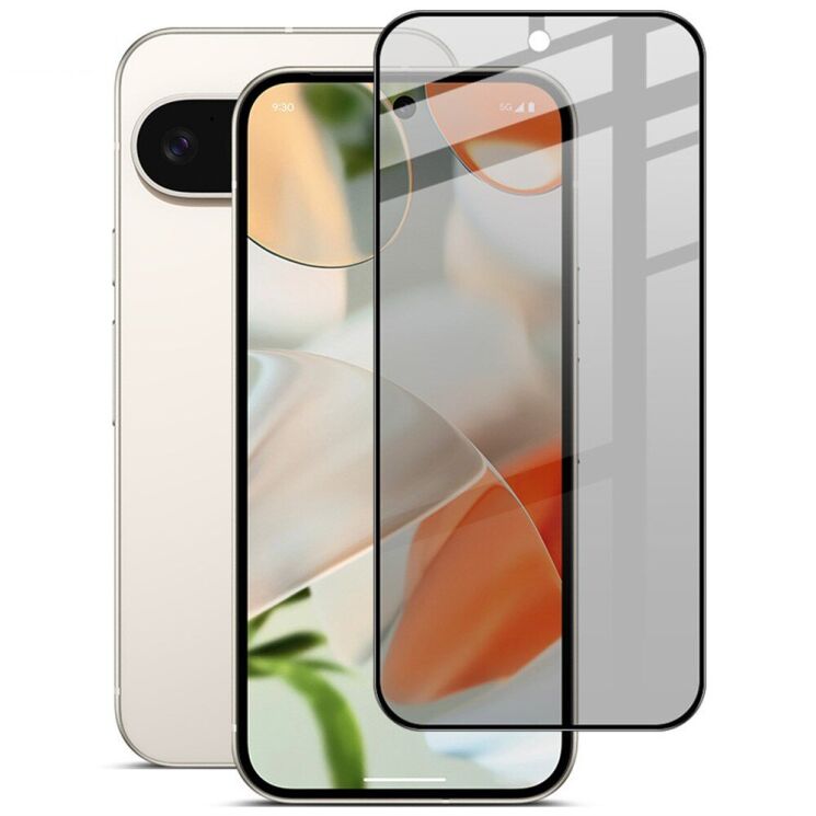 Защитное стекло IMAK HighPrivacy для Google Pixel 9 / 9 Pro - Black: фото 1 из 9