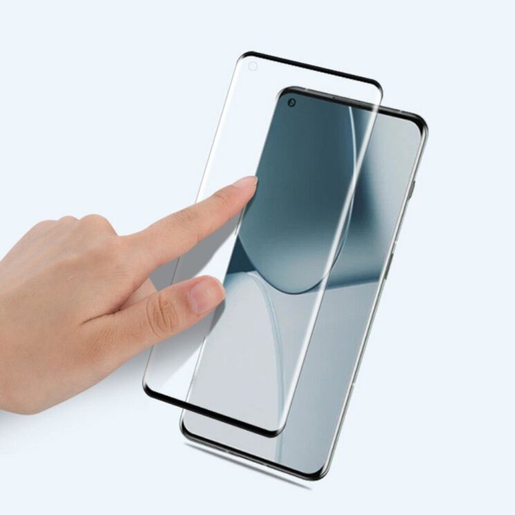 Защитное стекло MOCOLO Full Glue Cover для OnePlus 10 Pro - Black: фото 3 из 9