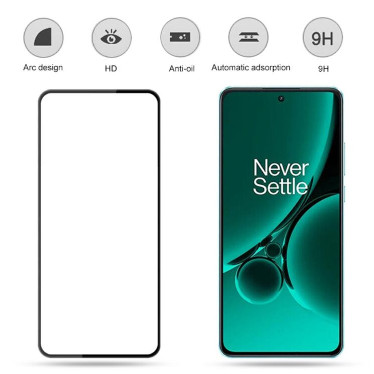 Защитное стекло MOCOLO Full Glue Cover для OnePlus Ace 3V - Black: фото 5 из 9